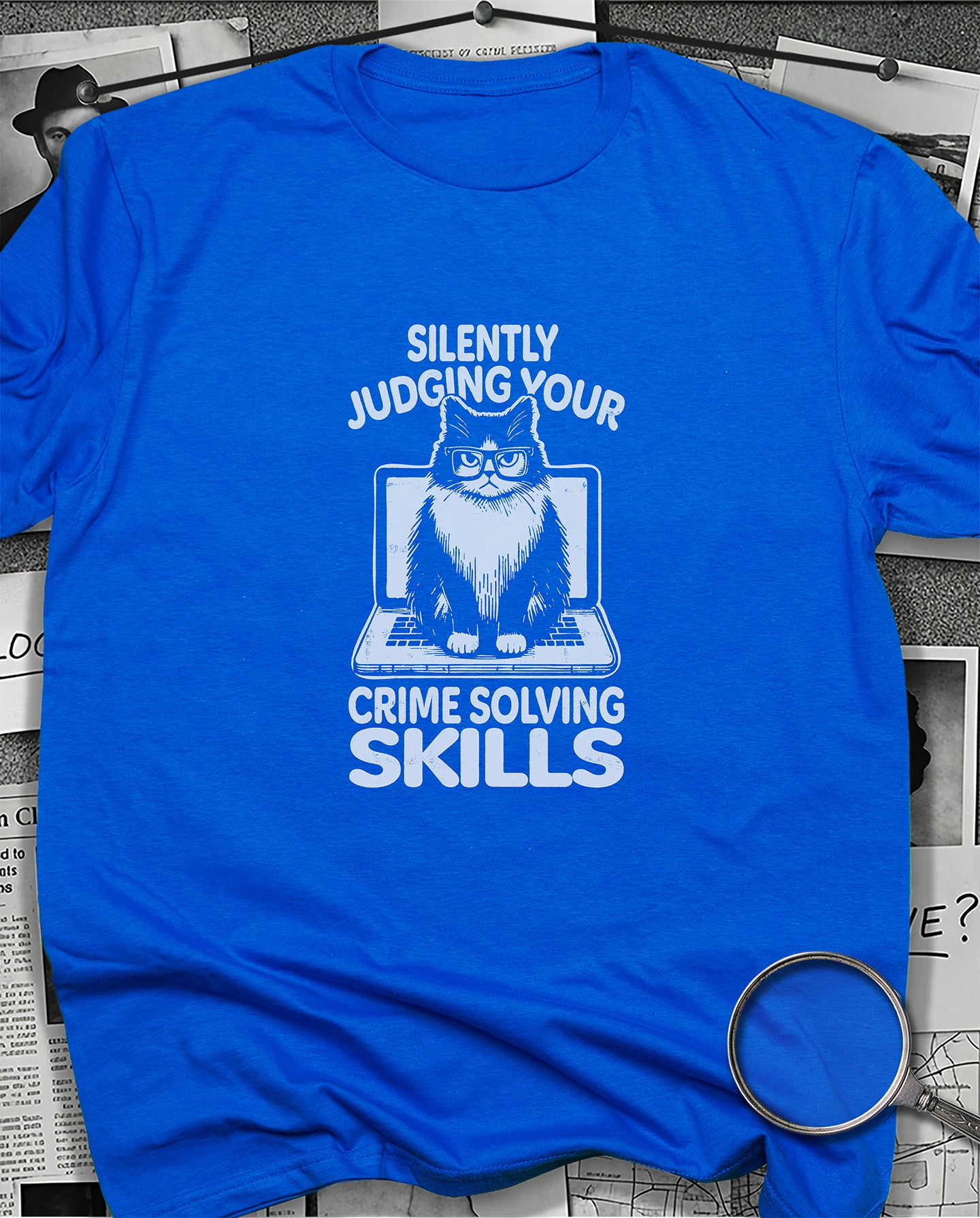 Silently Judging Your Crime Solving T-Shirt