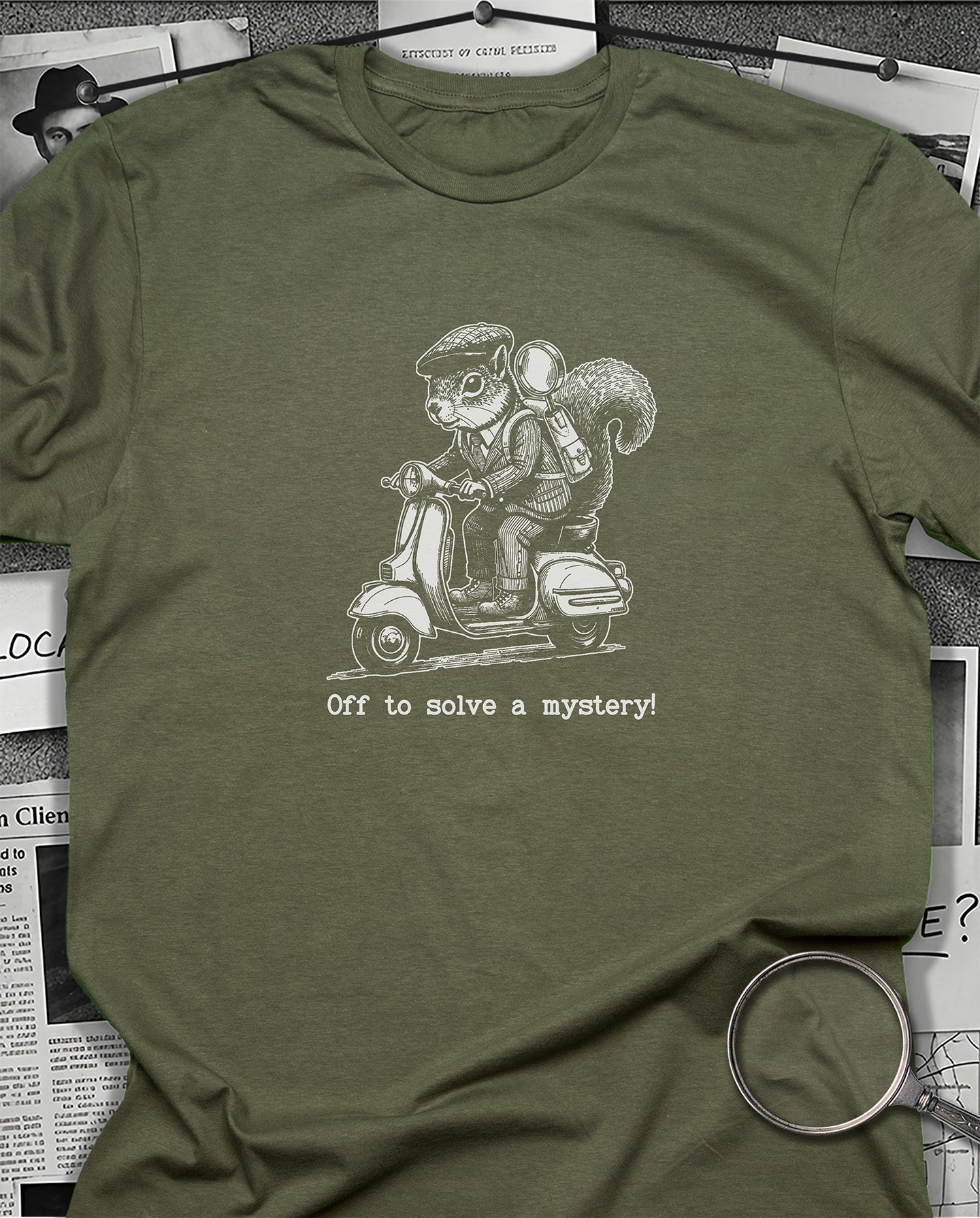 Off to Solve a Mystery T-Shirt