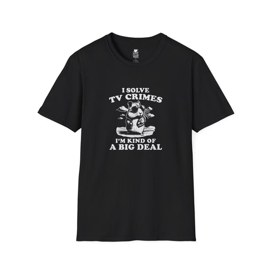 I Solve TV Crimes T-Shirt