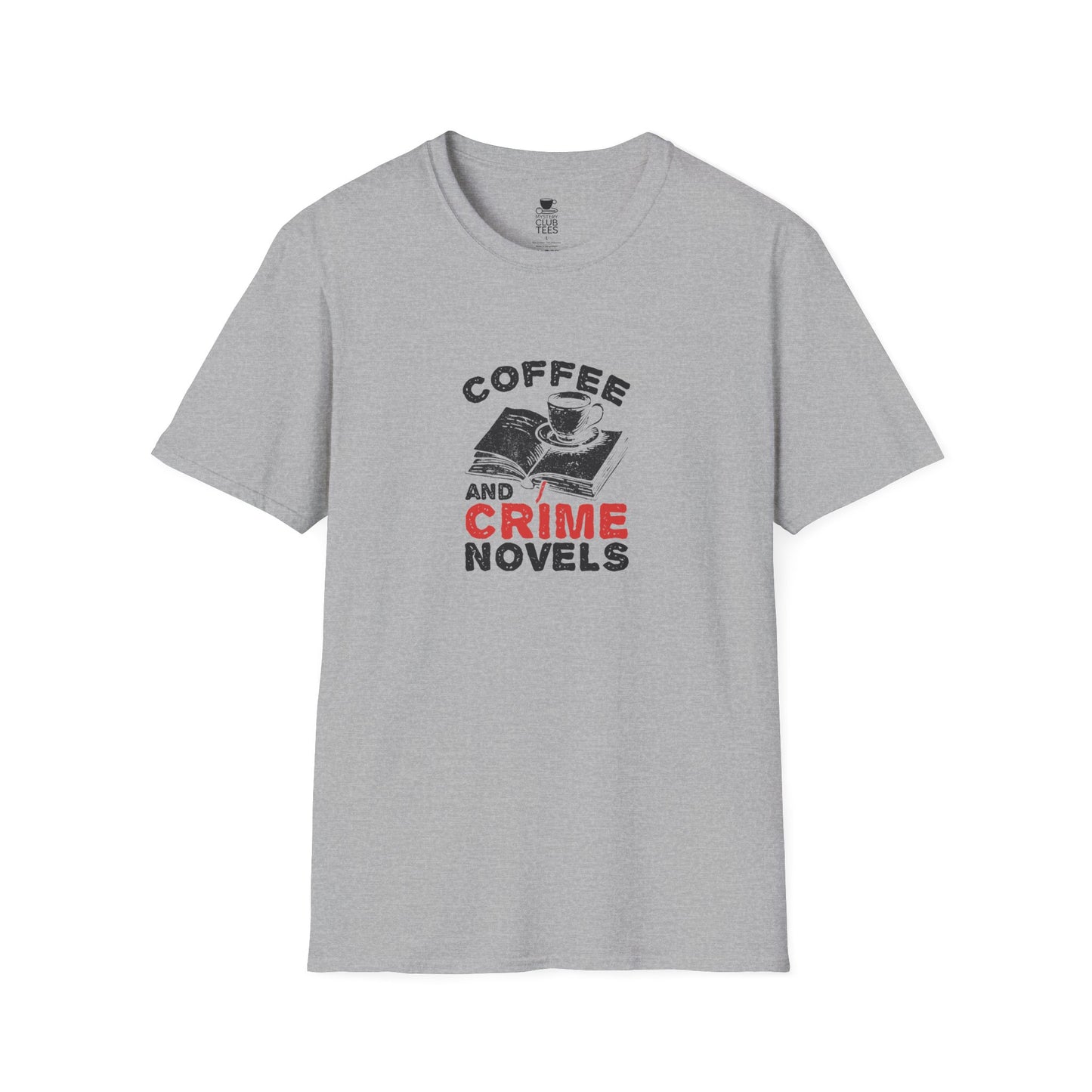 Coffee and Crime Novels T-Shirt