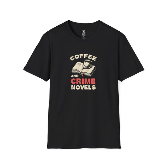 Coffee and Crime Novels T-Shirt