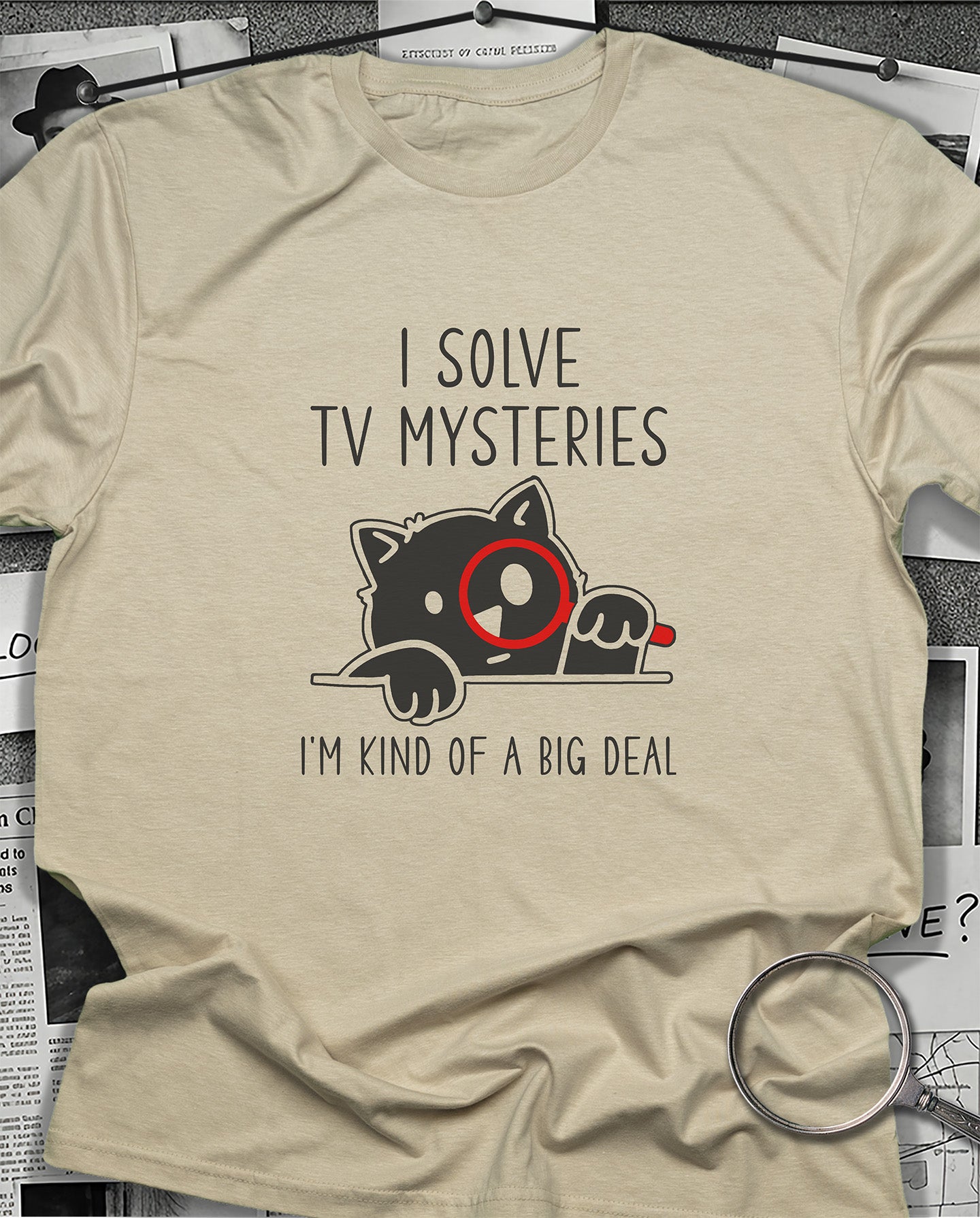 I Solve TV Mysteries T-Shirt