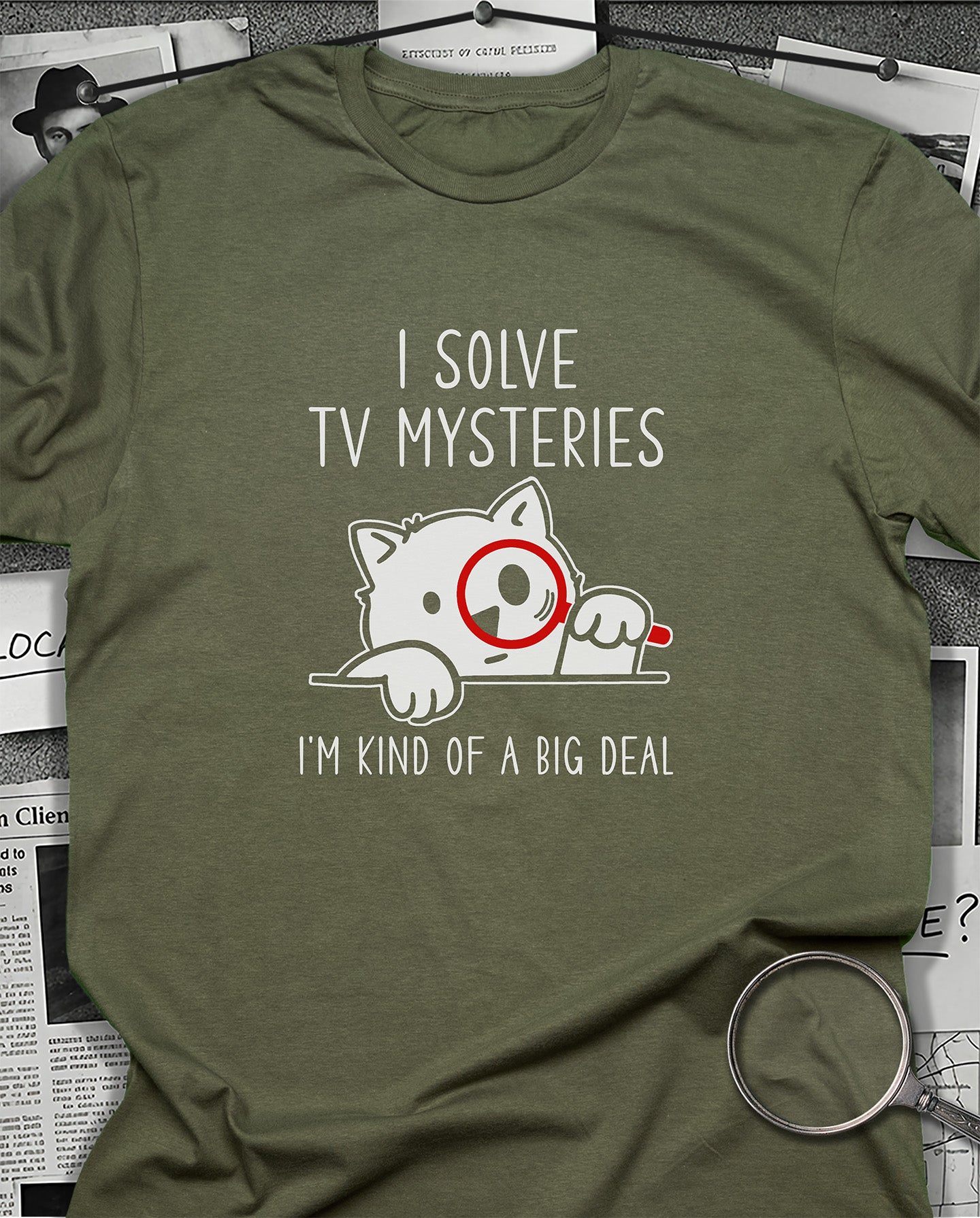 I Solve TV Mysteries T-Shirt
