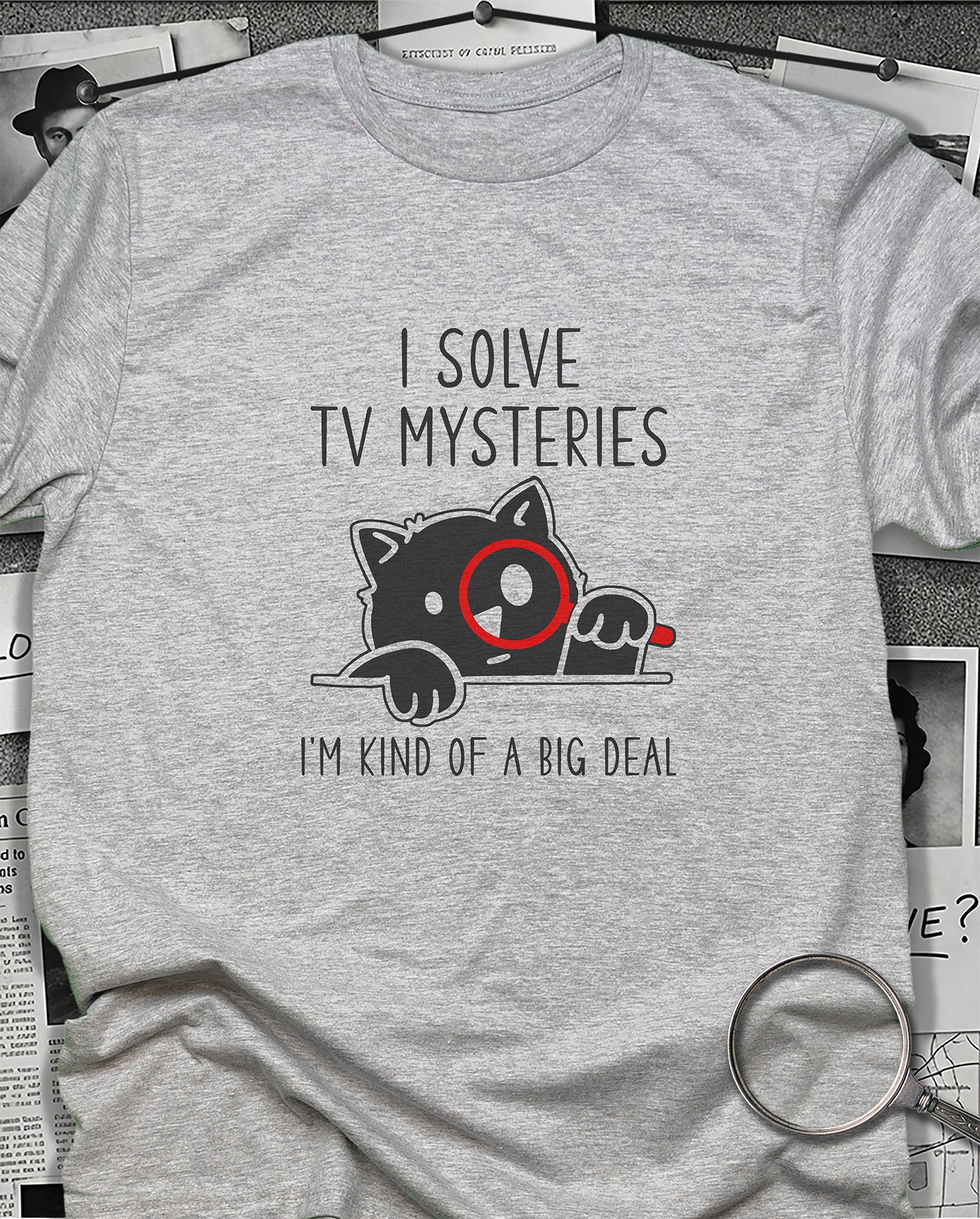 I Solve TV Mysteries T-Shirt