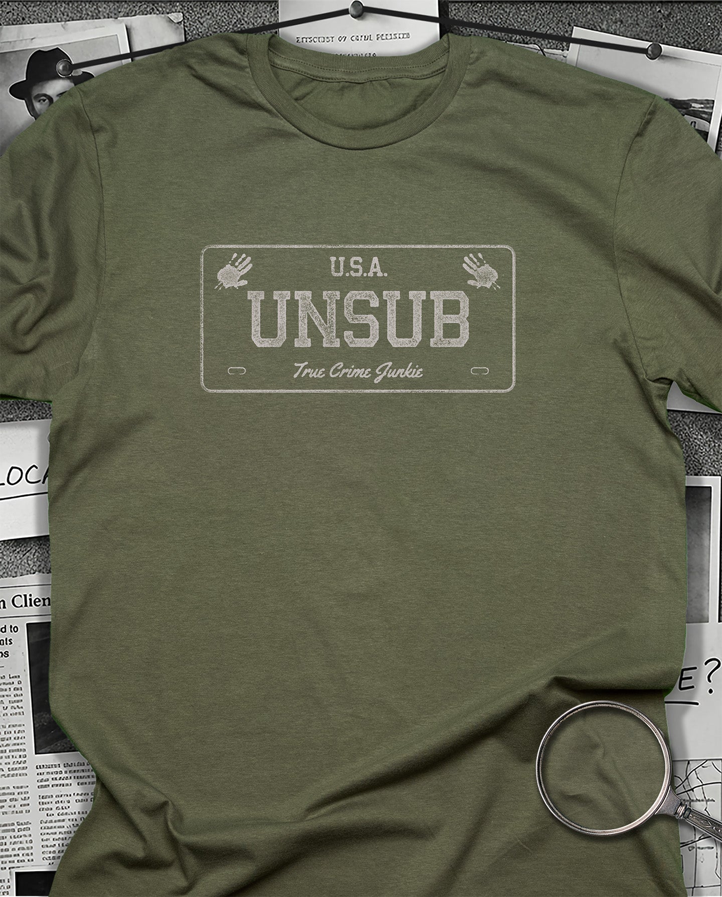 UNSUB License plate T-Shirt