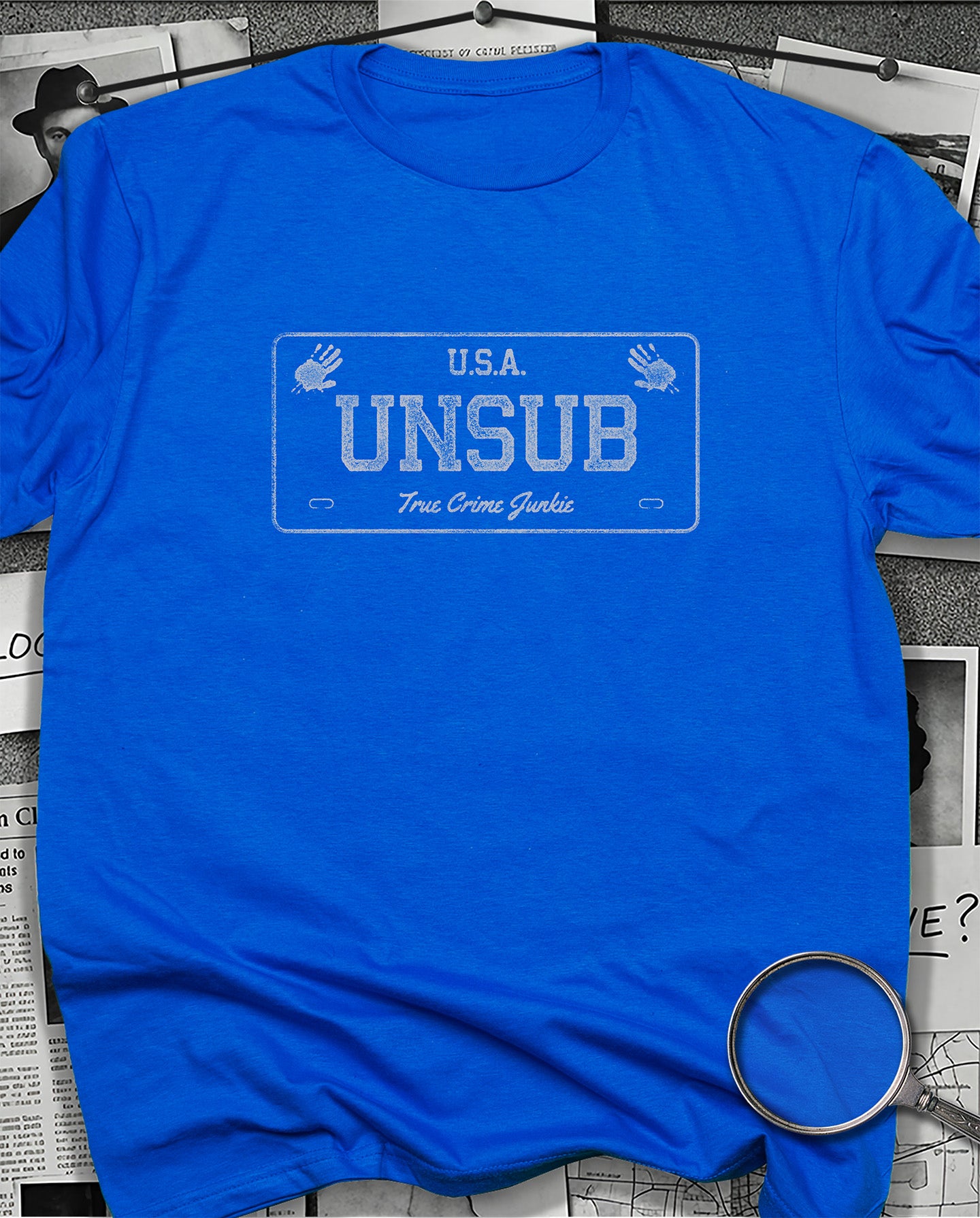 UNSUB License plate T-Shirt