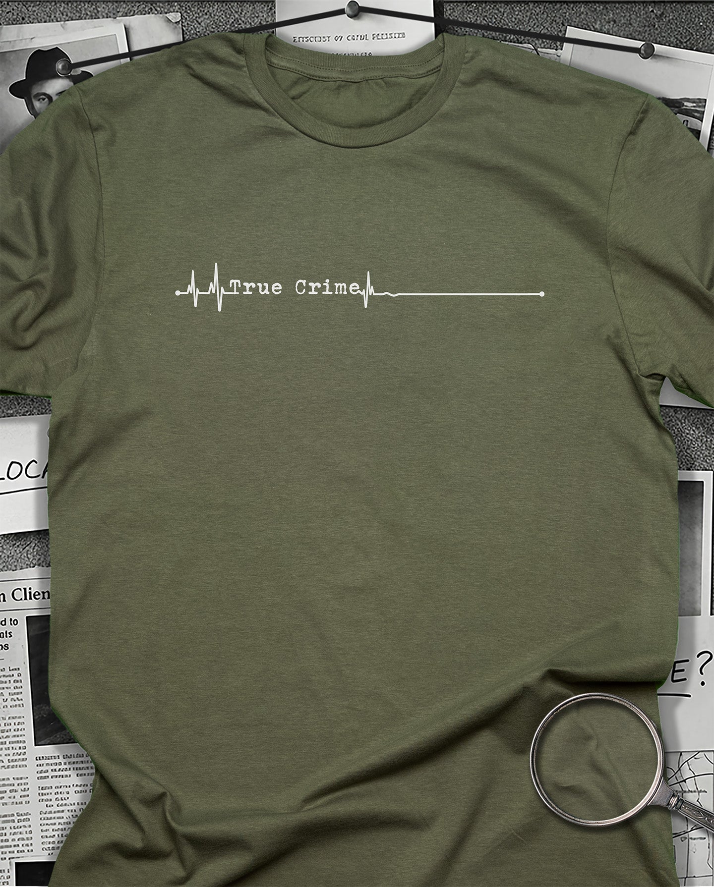 True Crime Heartbeat T-Shirt