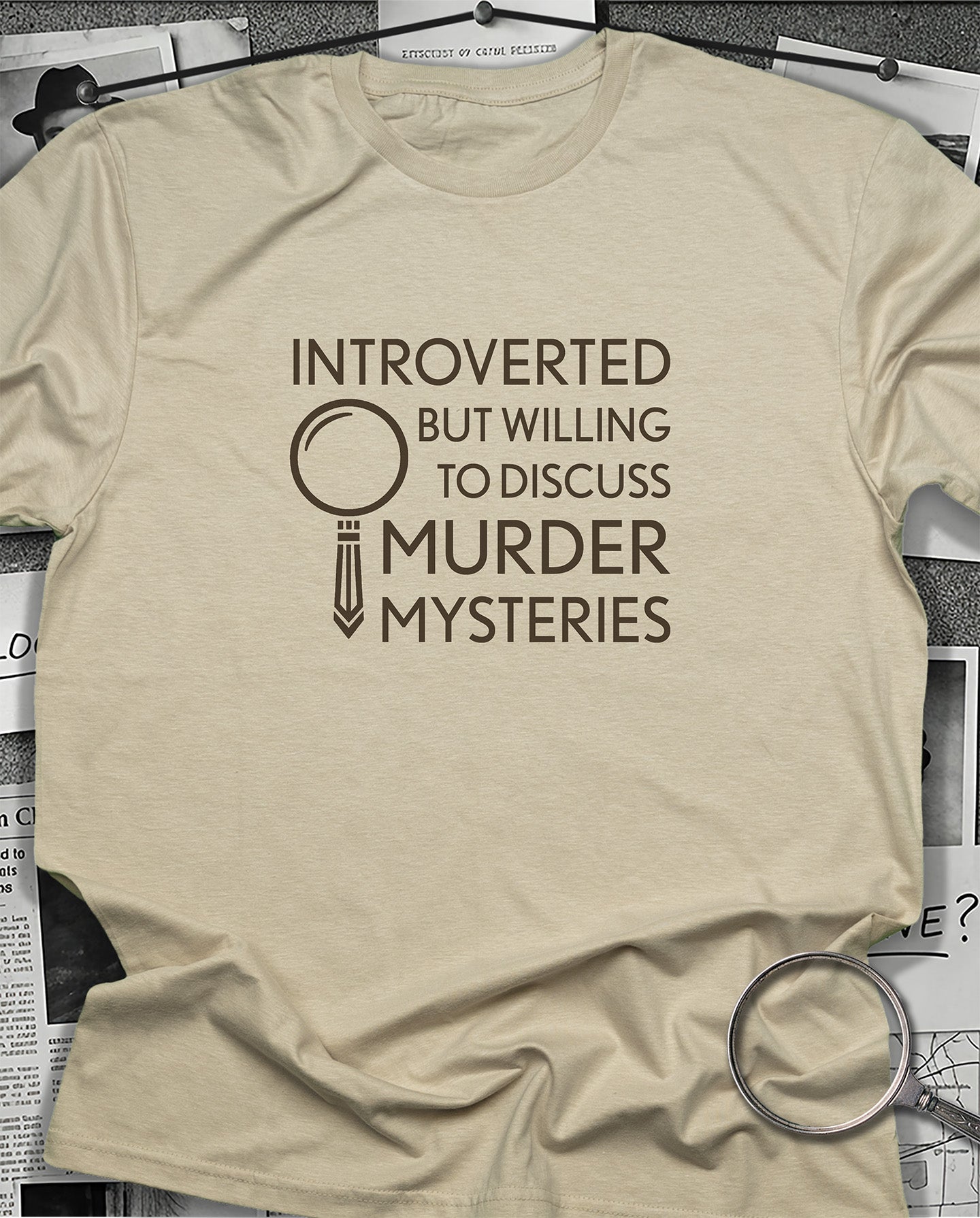 Introverted But Willing to Discuss T-Shirt