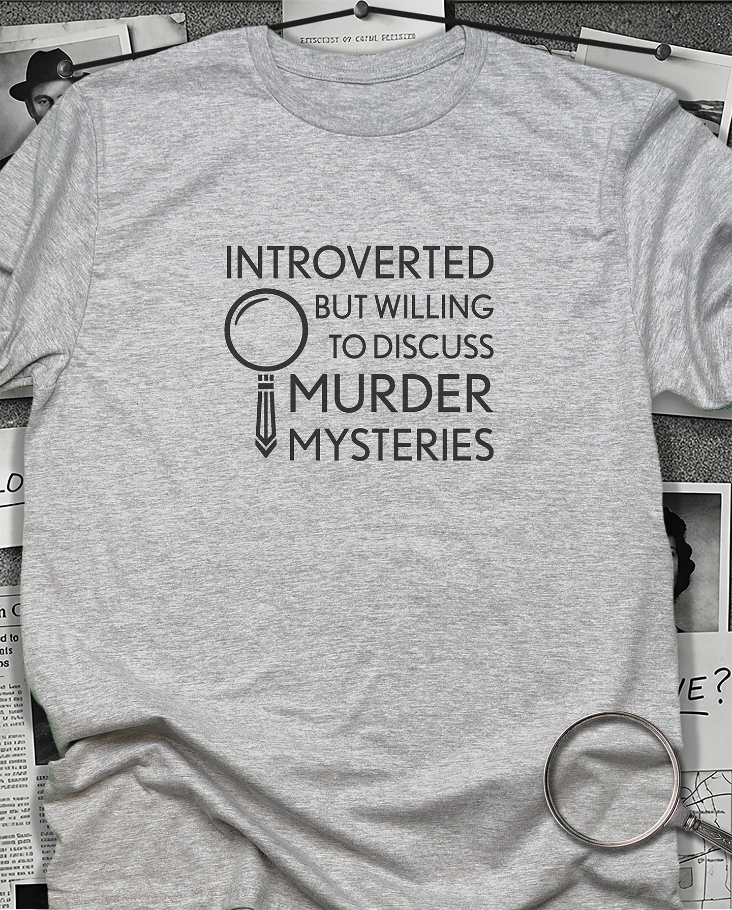 Introverted But Willing to Discuss T-Shirt