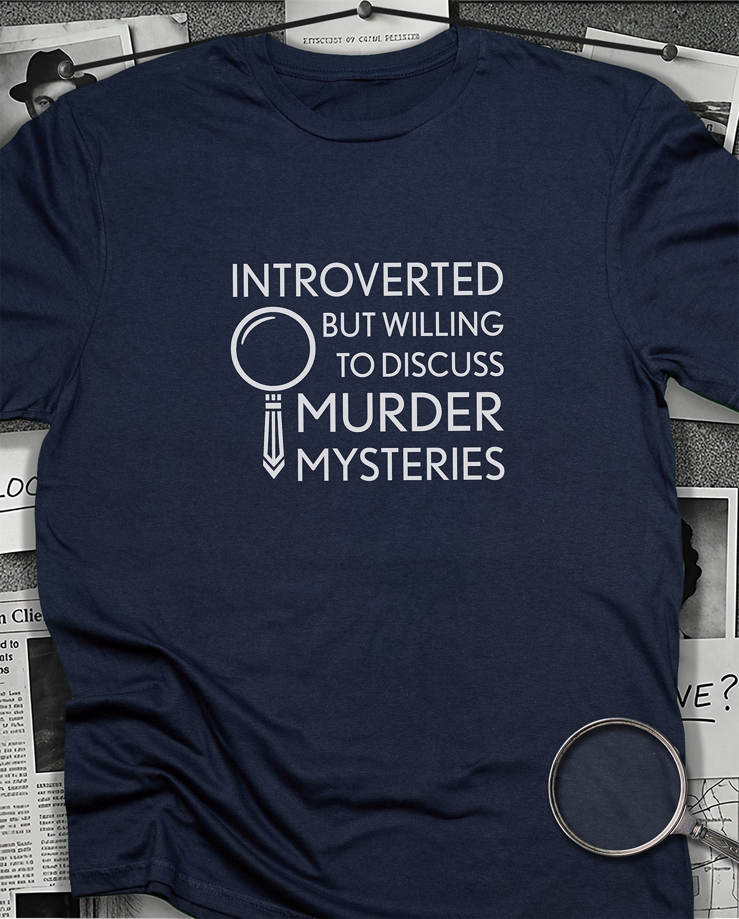 Introverted But Willing to Discuss T-Shirt