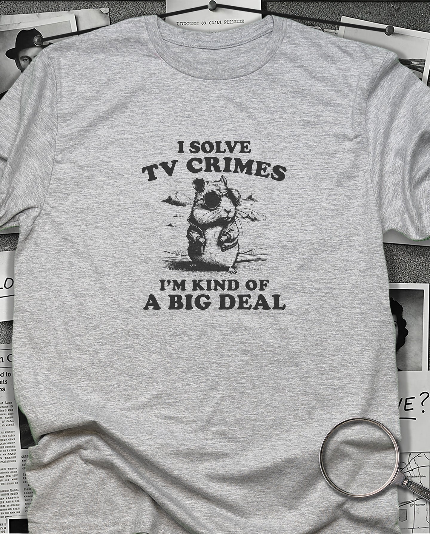 I Solve TV Crimes T-Shirt
