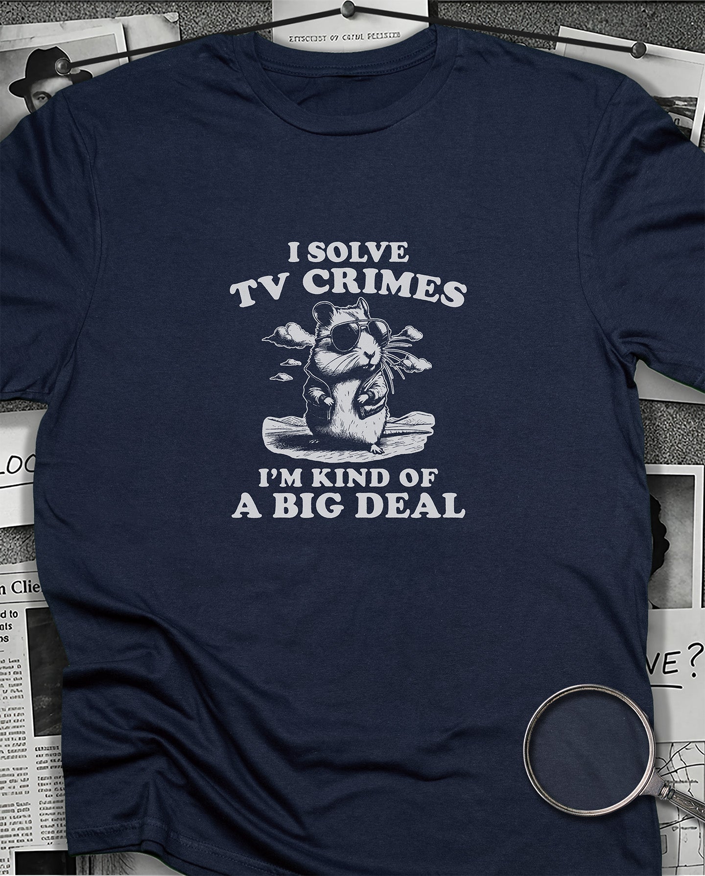 I Solve TV Crimes T-Shirt