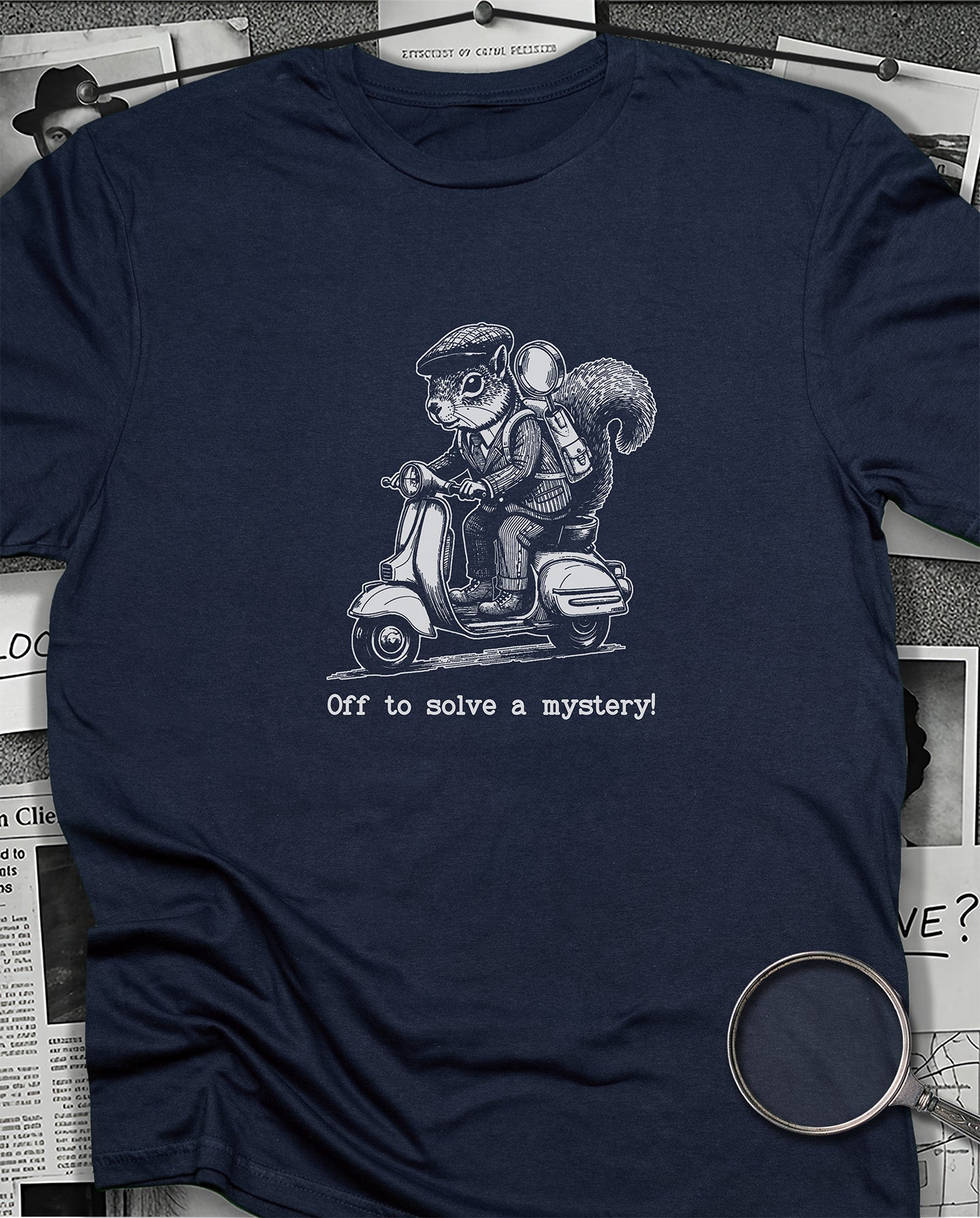 Off to Solve a Mystery T-Shirt
