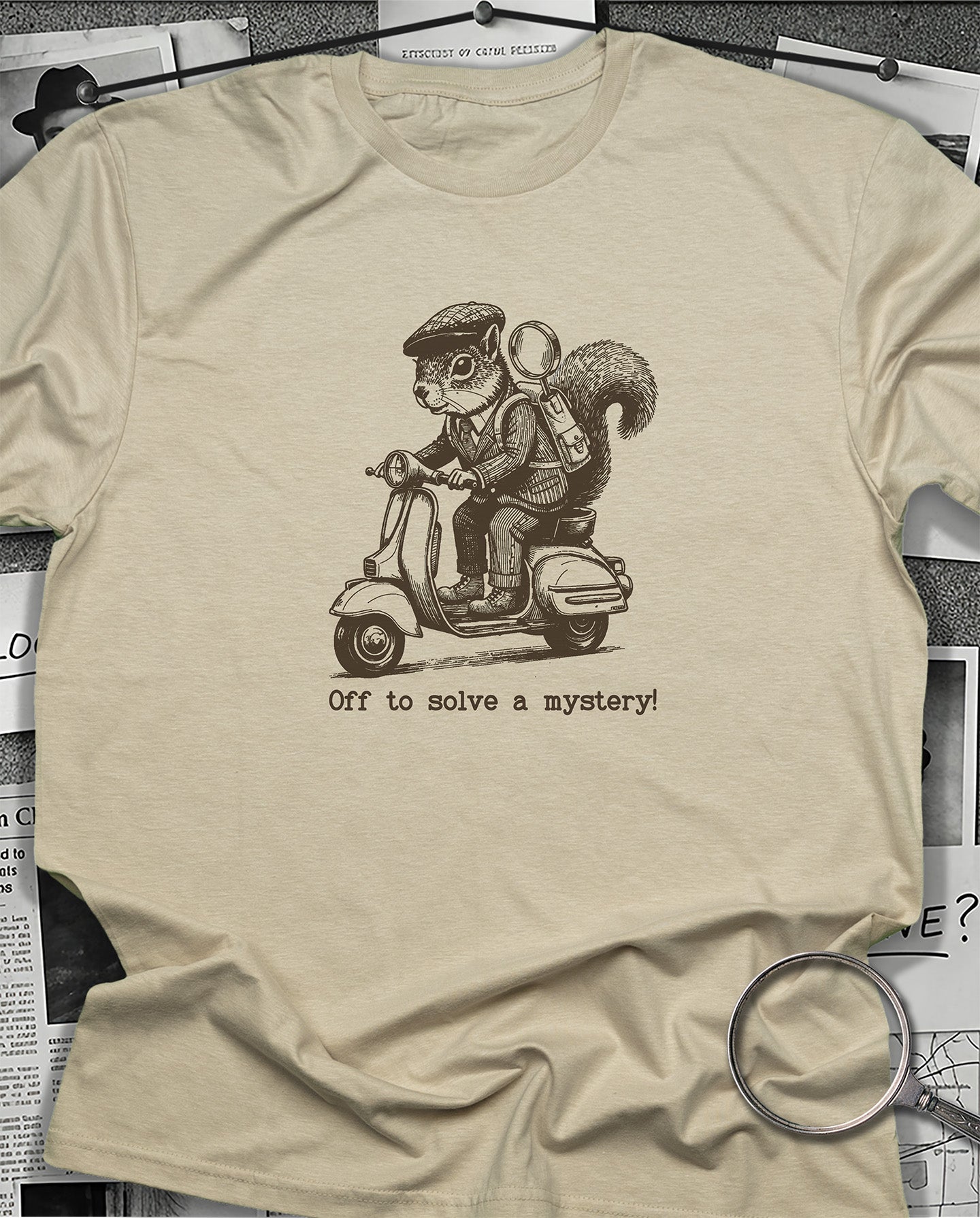 Off to Solve a Mystery T-Shirt