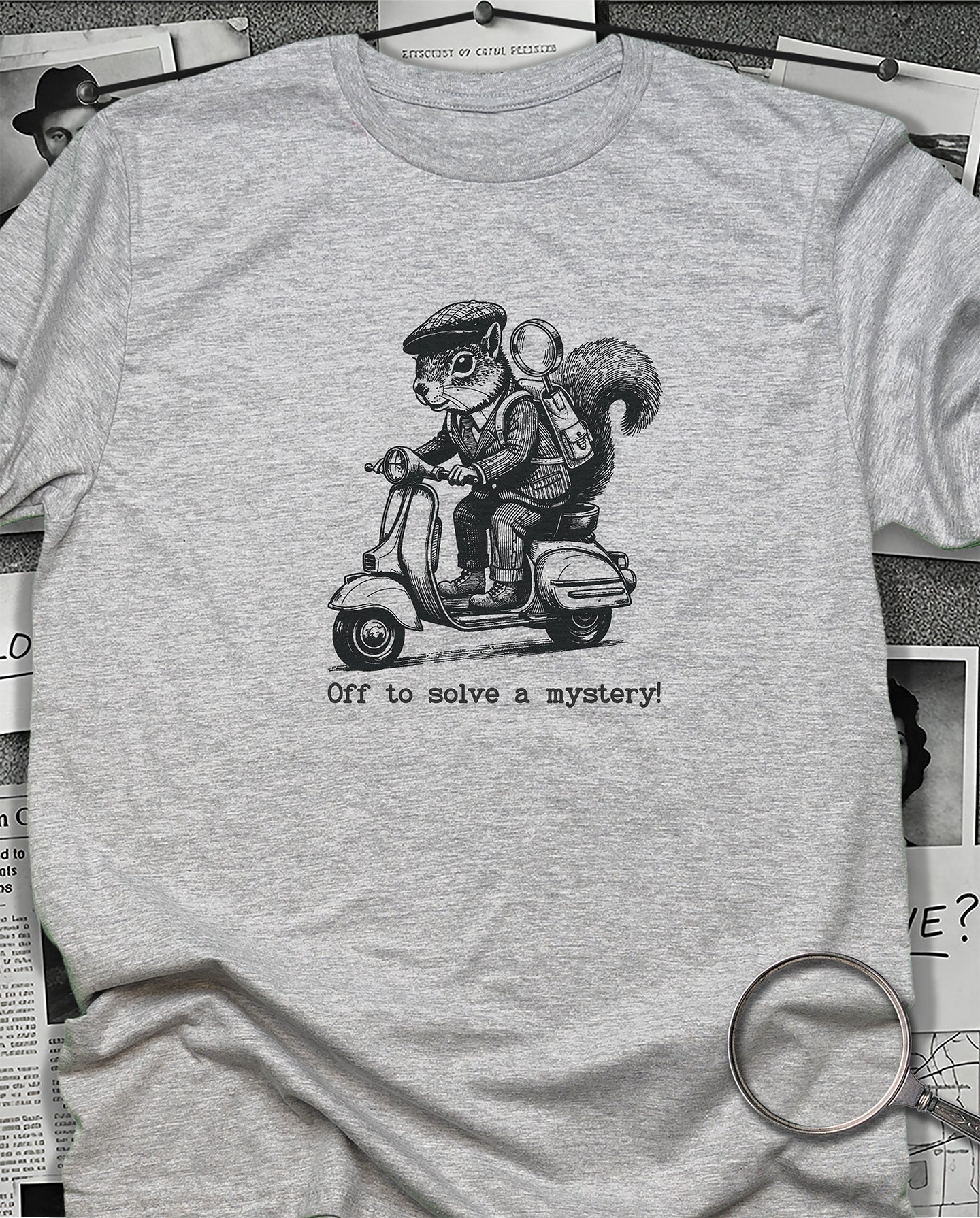 Off to Solve a Mystery T-Shirt