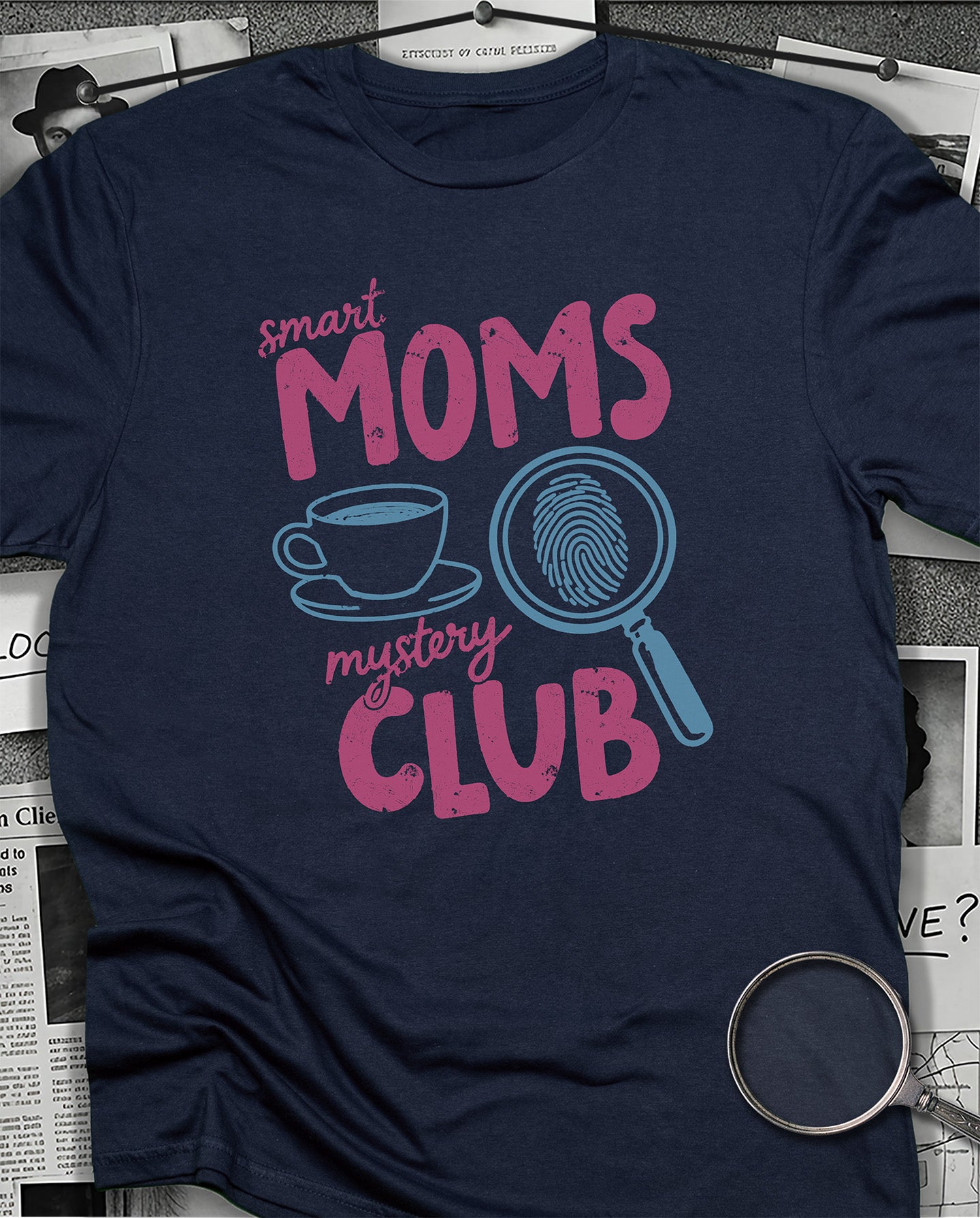Smart Moms Mystery Club T-Shirt