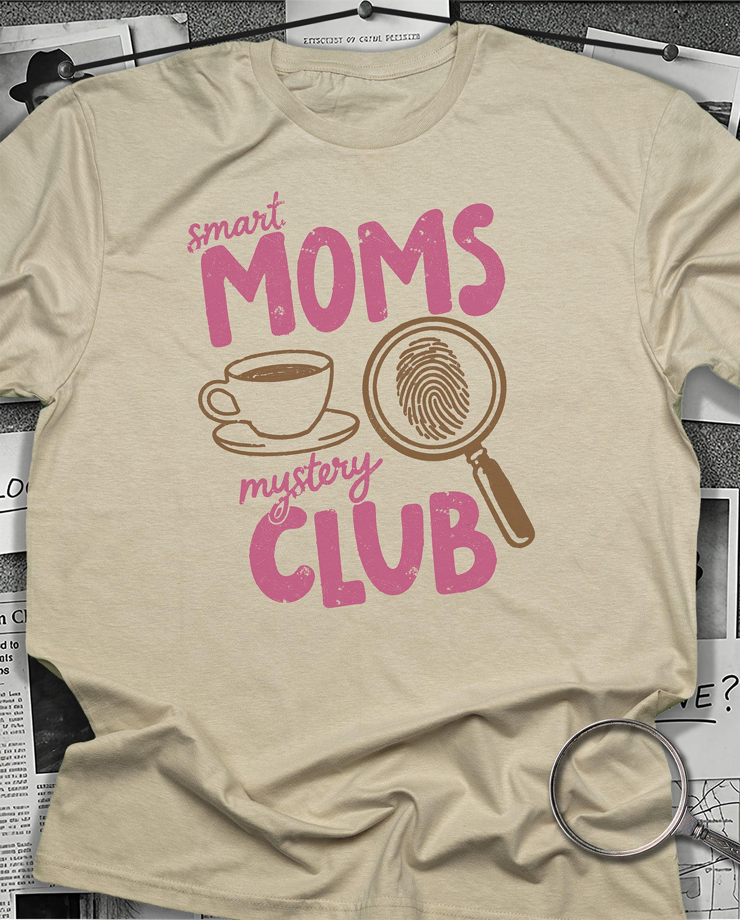 Smart Moms Mystery Club T-Shirt
