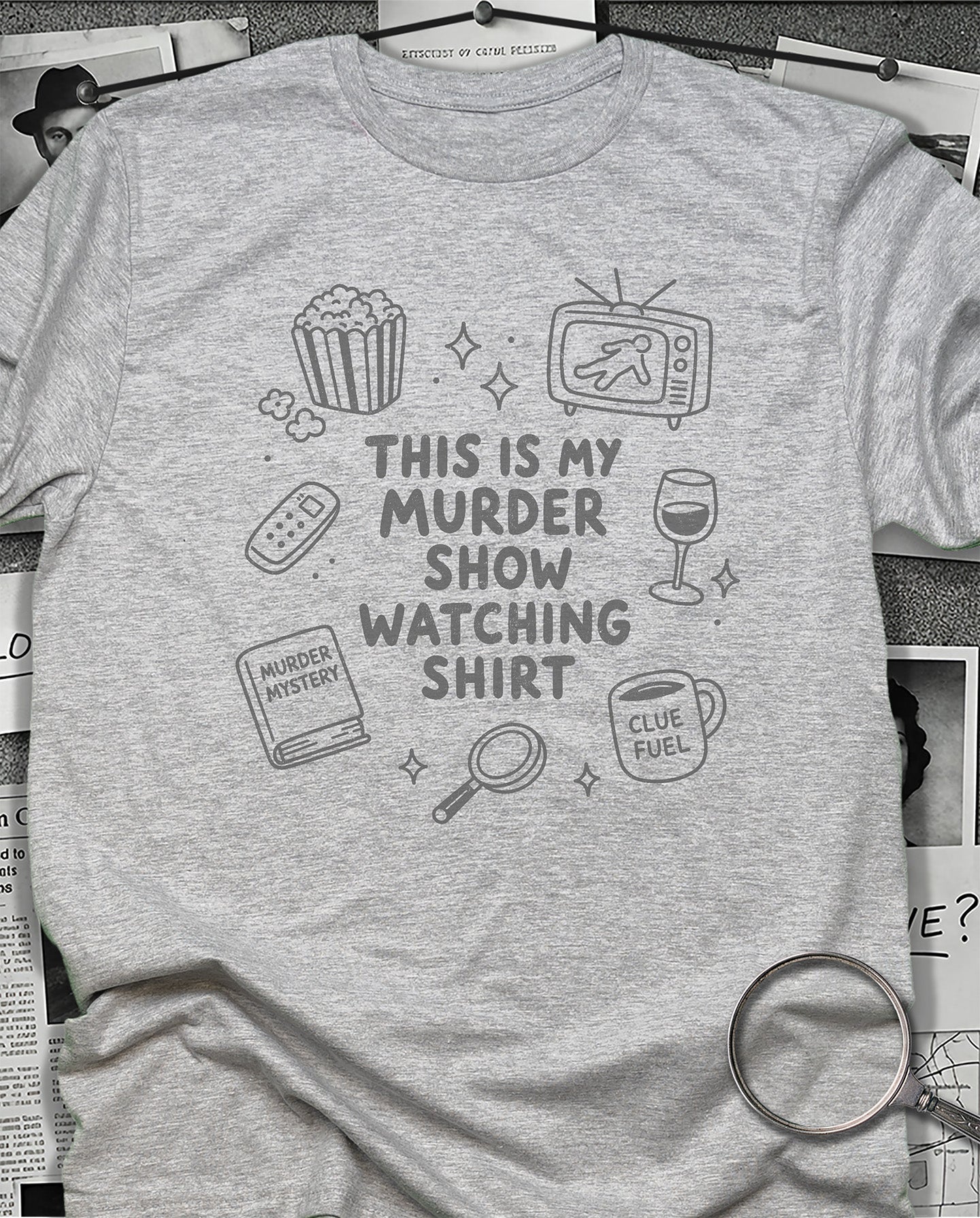 Murder Show Watching T-Shirt
