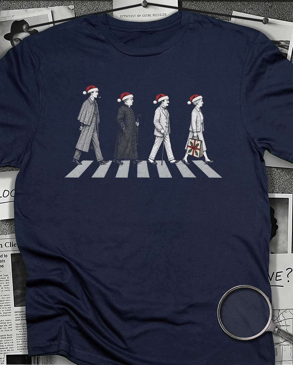 Christmas British Detectives T-Shirt