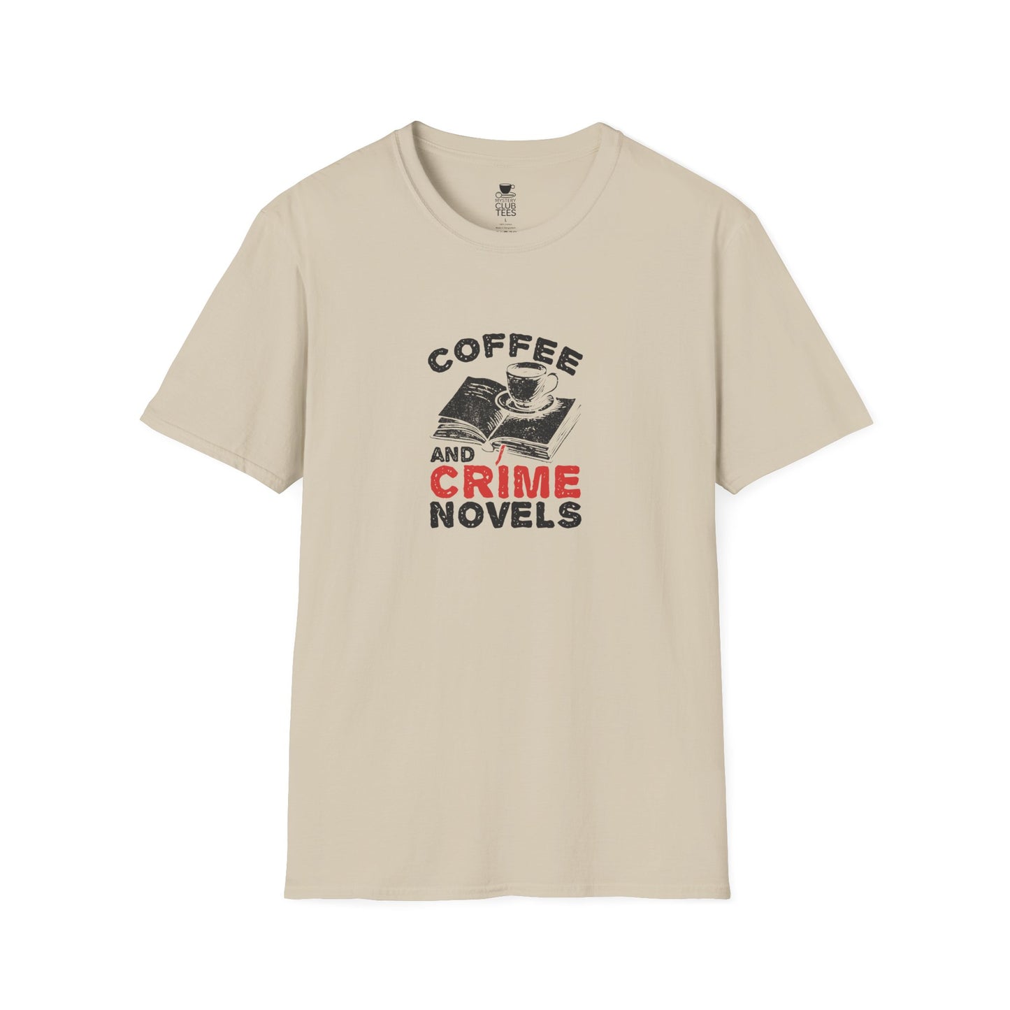 Coffee and Crime Novels T-Shirt